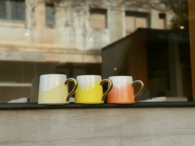 Tazas de cerámica